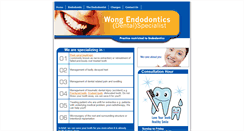 Desktop Screenshot of endodontic.com.my